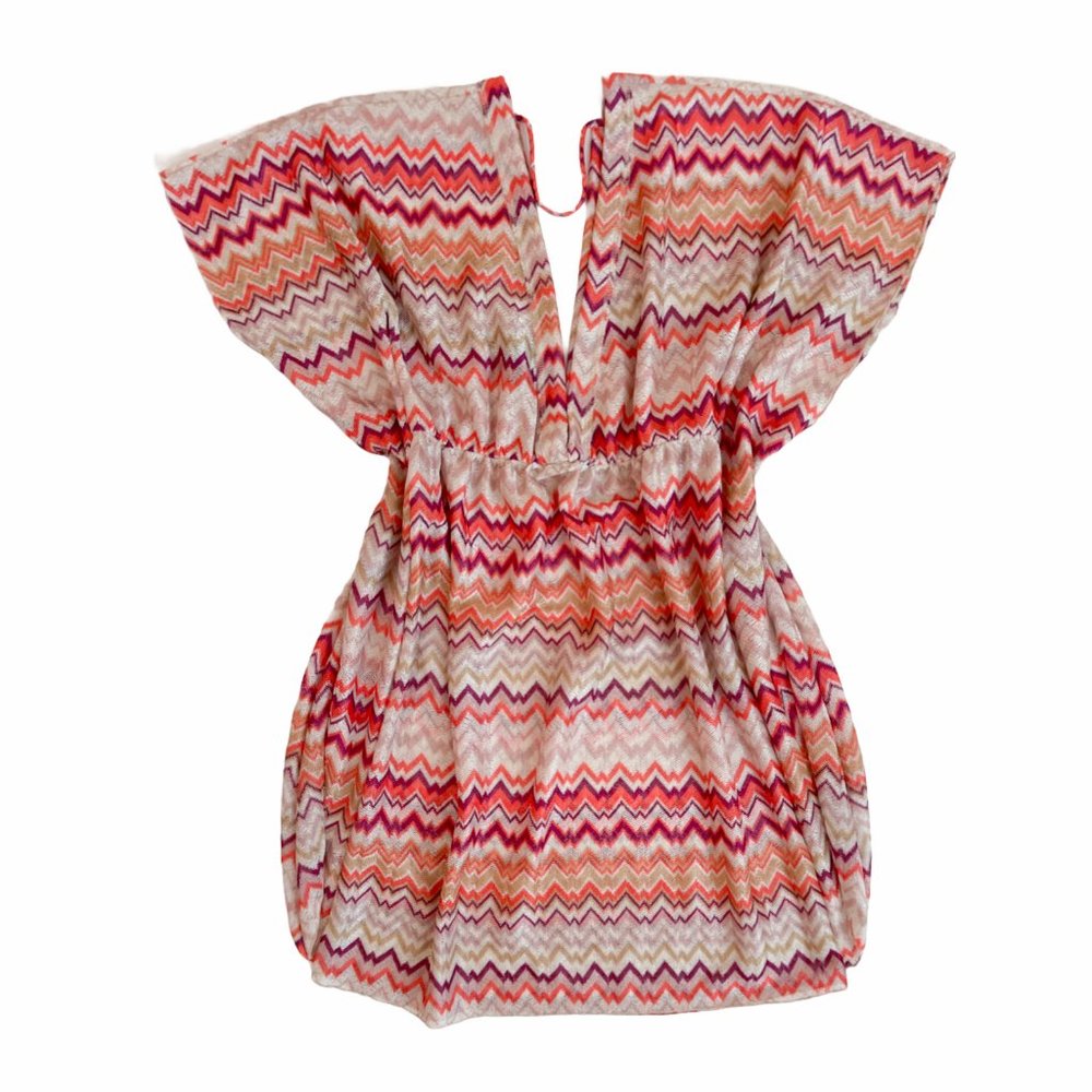 Elif for Jordan Taylor Beachwear Chevron Cover-Up
